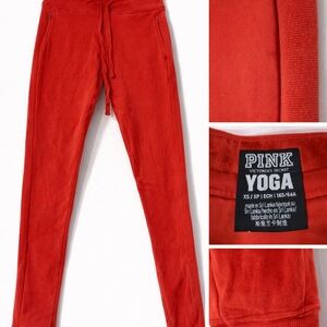 PINK Victoria’s Secret Red Jogger Sweatpants XS